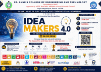 IDEAMAKERS 4.0 Idea Presentation Event Poster